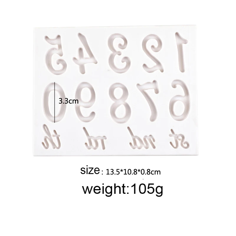 1 шт. форма с цифрами и буквами ручная работа силиконовая для украшения тортов
