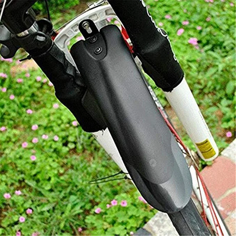 

2Pcs Bicycle Lightest Mudguard MTB Bike Fender Mud Guards Wings For Cycling Front Rear Fenders Easy To Assemble Bike Accessory