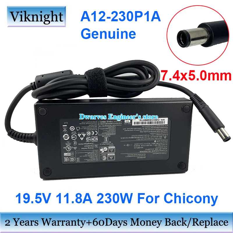 Настоящий A12 230P1A Chicony 19 5 V 11.8A A230A011L ac адаптер питания для MSI GE73VR GT72S GE63VR GE75 GT72VR