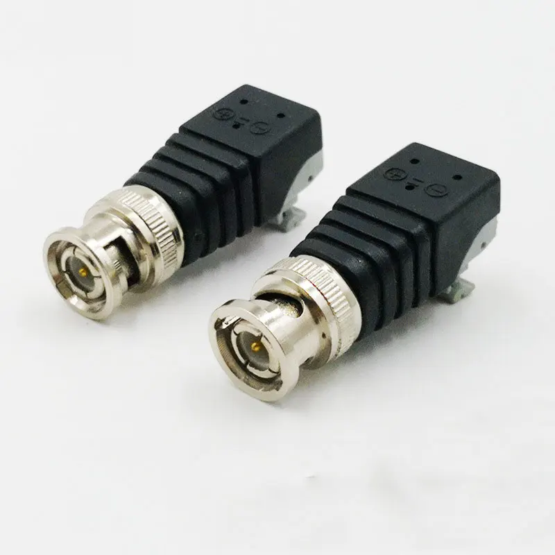 Мужской Коаксиальный CAT5 к коаксиальному кабелю BNC адаптер для камеры CCTV Video