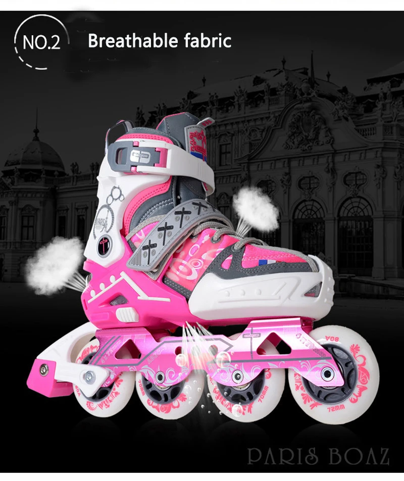 Комплект детской обуви для катания на роликах и роликовых коньках Защита коленях