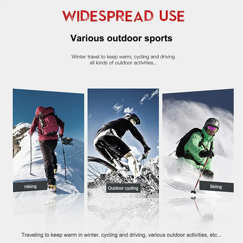 

Winter Neck Warmer Cycling Scarf Outdoor Running Sports Headwear Face Scarf Bicycle Bandana Men Simple Fashion Bike Headbands