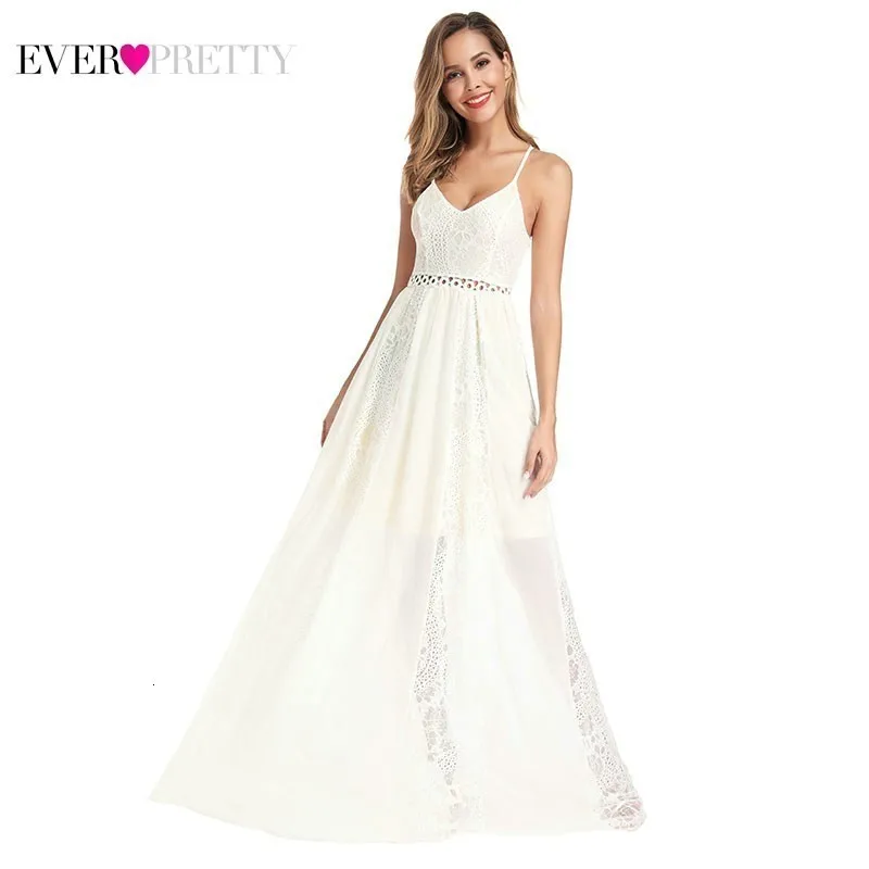 Vestido Madrinha Ever красивые кружевные платья подружки невесты длинные трапециевидные с v-образным вырезом на тонких бретелях сексуальные официальные свадебные платья для гостей