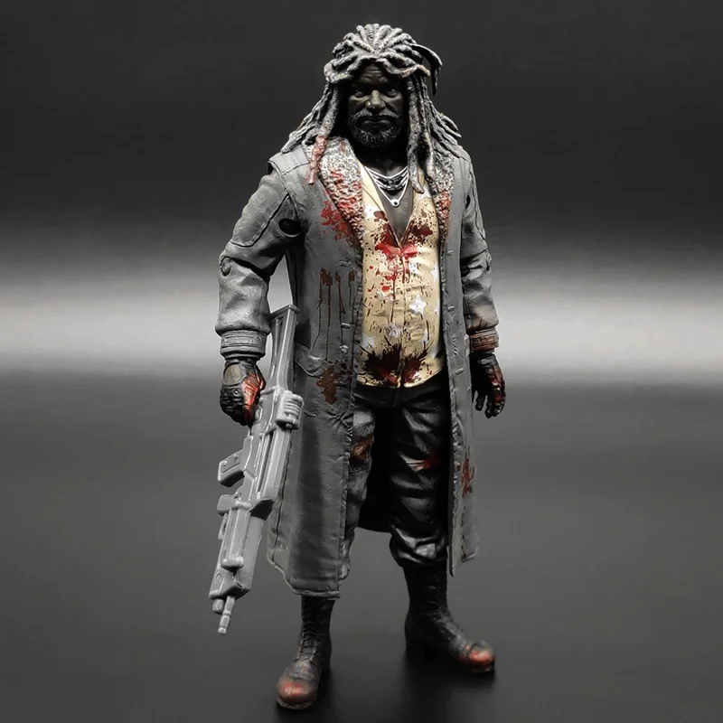 

Wolking Dead Figures Ezekiel Residents Evil Zombies 5inch Doll Action Figures Model Table Ornament Macfarlane Toys