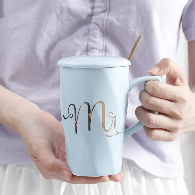 Пара Керамическая чашка молоко сок лимон кружка кофе чай жена дома Офис посуда