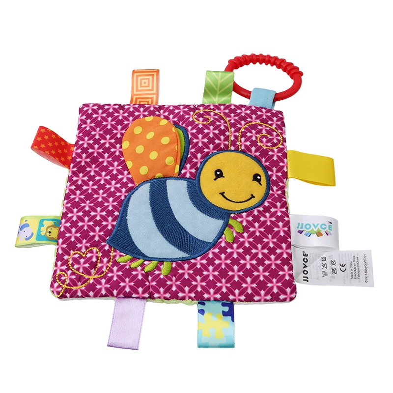

JJOVCE Newborn Baby Appease Towel Grasping Soft Comforting Doll Infant Mobile Toys Todller Hand Rattle Baby Toys 0-12 Months