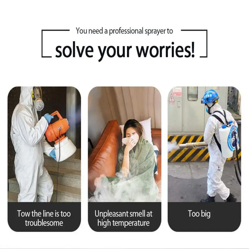 

Handheld Blue Light Spray Gun Household Wireless USB Charging Sterilization Disinfection Atomizer Nano Disinfection Spray Gun