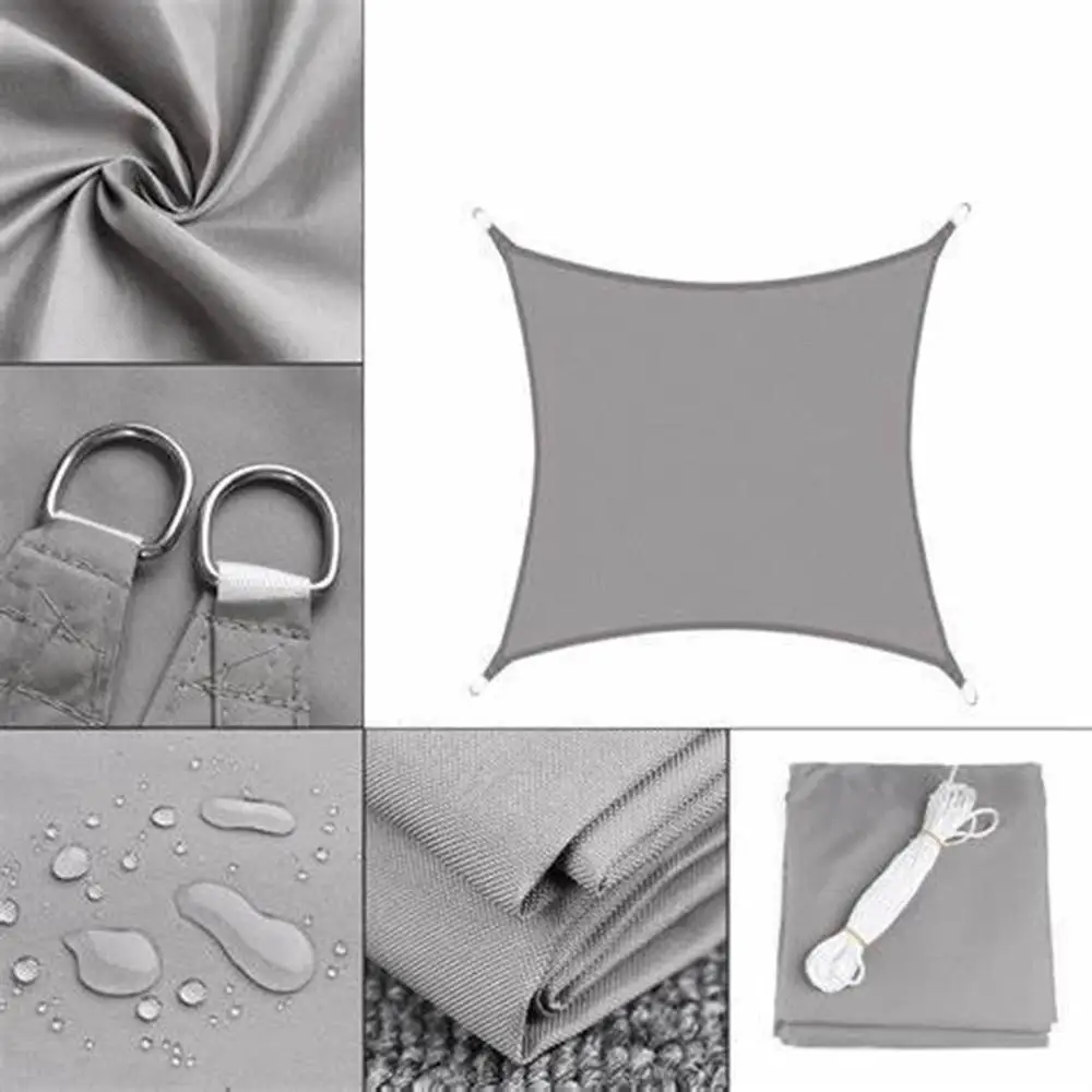 Водонепроницаемый солнцезащитный козырек тент парус для кемпинга Большая Ткань