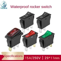 yzwm electric cooker electric cooker boat switch accessories boat rocker power button kcd3 with lights 3 legs