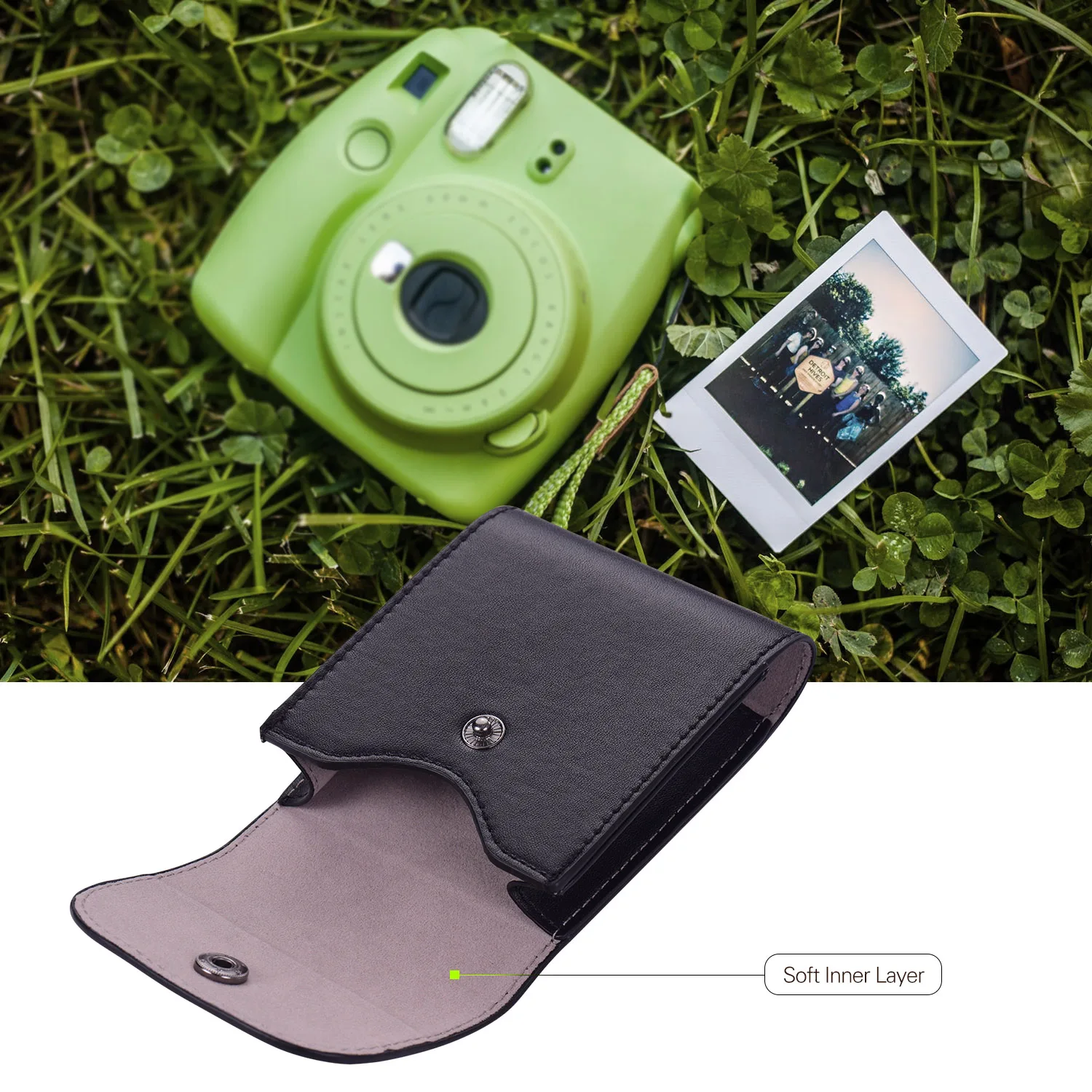 Миниатюрная водонепроницаемая сумка Fujifilm Instax из искусственной кожи чехол для