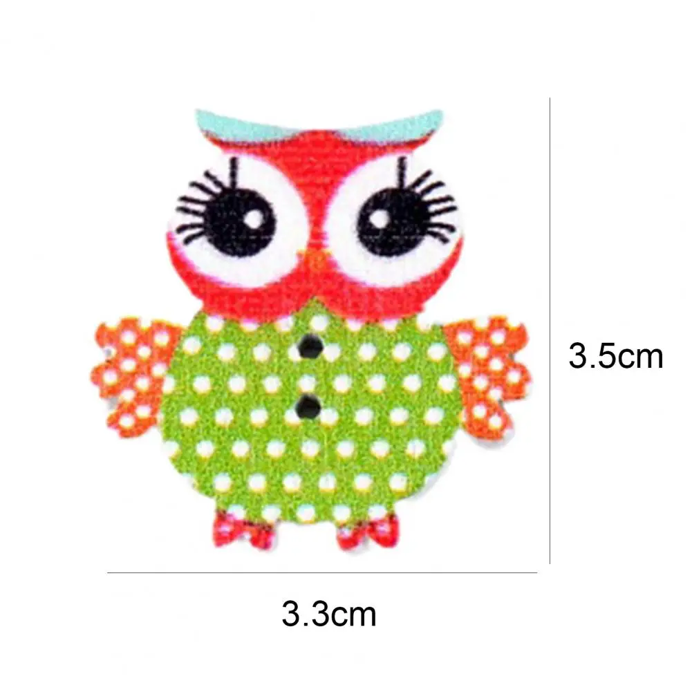 

HOT SALES20Pcs Cartoon Owl Shape Buttons Sewing Scrapbooking DIY Clothing Accessories