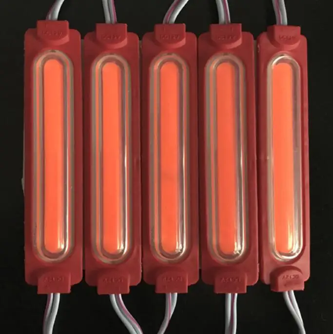 Светодиодный модуль COB с объективом водонепроницаемый pixel для знака 9 чип DC12V 2 4 Вт