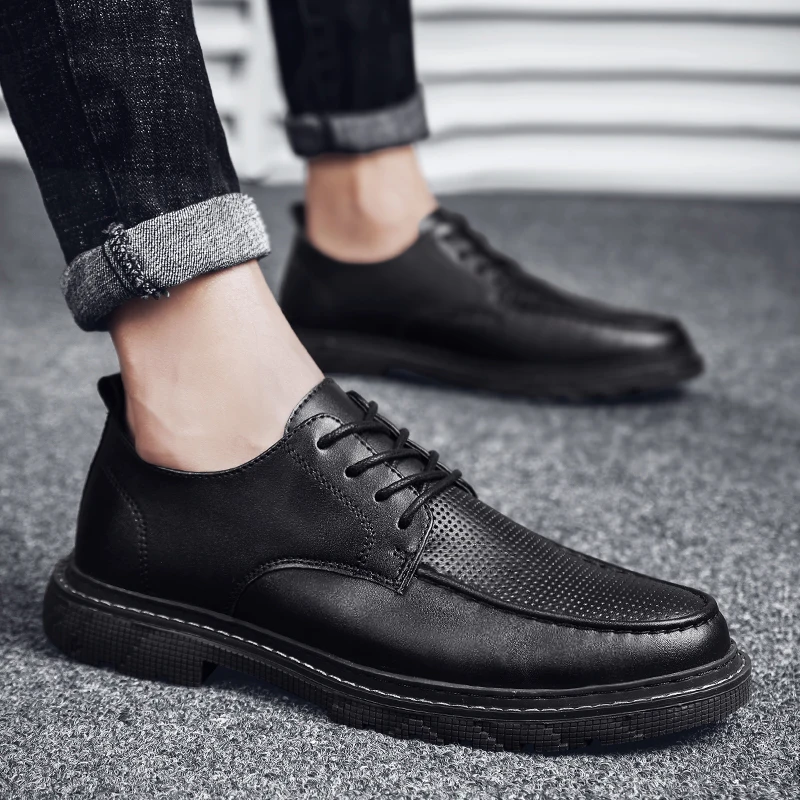 

zapatos casuales ; ; de cuero