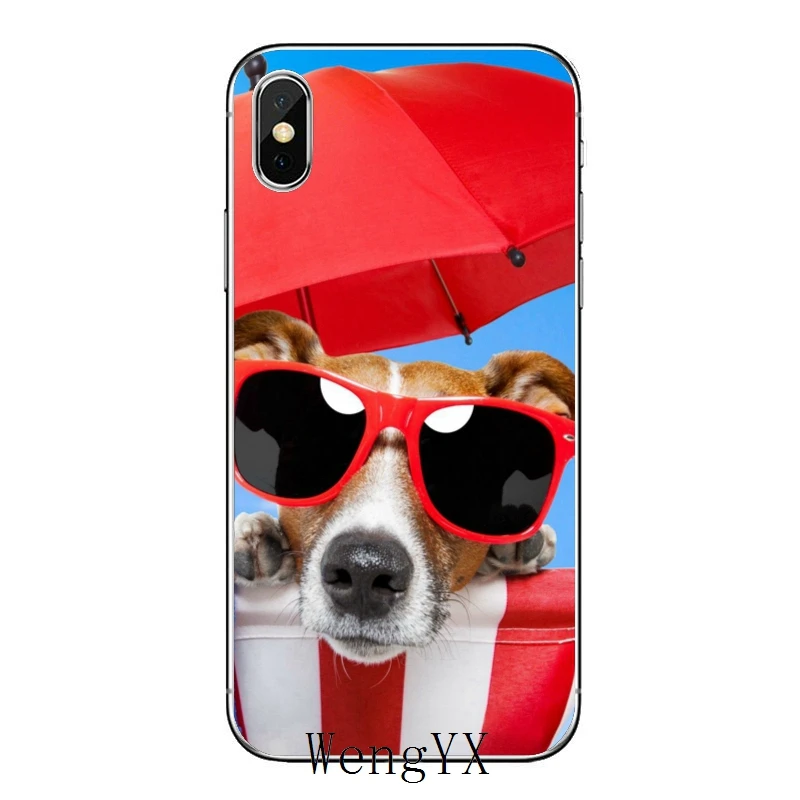 Джек Рассел терьер силиконовый чехол для мобильного телефона Xiaomi Redmi 9T 9C 9A 7 7A K20 6 6A