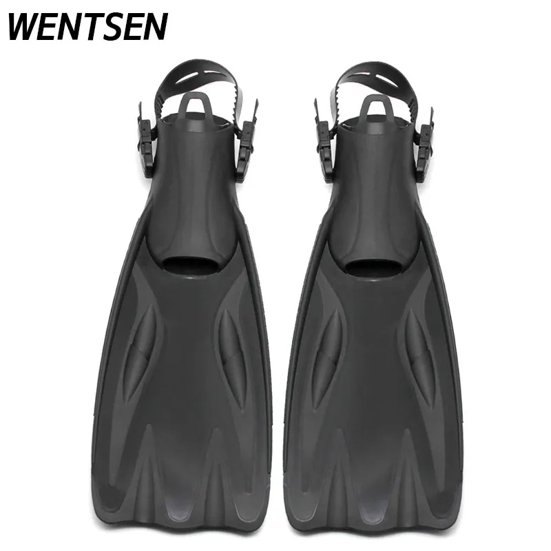 

fins fins diving women hunting equipment long adult snorkeling Foot NEW Swimming flippers men freediving for dive Scuba fins ad