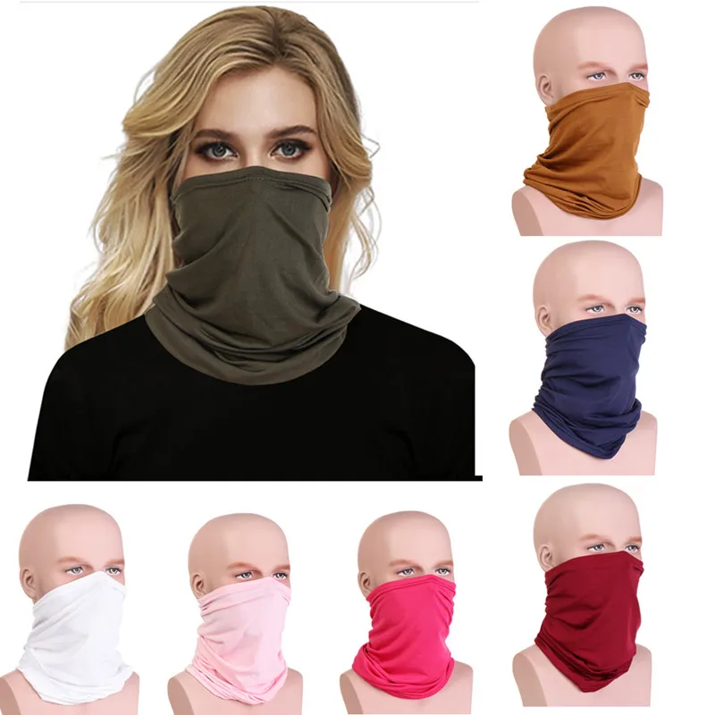 

Adult Protector Facial Face Mouth Mask Scarf Pullover Ring Anti Sun Spitting Saliva Drool Dustproof Masked Rider Accessories