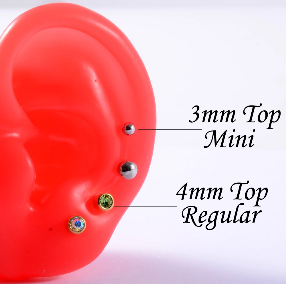 2PCS Ear Nail Gun Disposable Aseptic Household Ear Piercing Gun Portable Ear Piercing Gun Group Sterilized Ear Piercing Unit