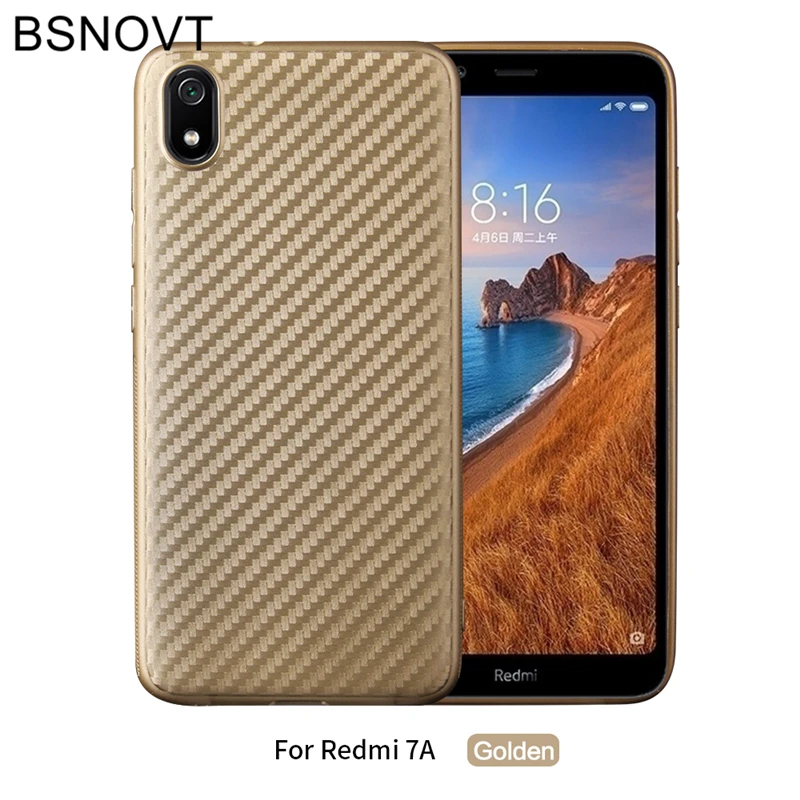 Для Xiaomi Redmi 7A чехол, Мягкий ТПУ силиконовый тонкий противоударный чехол-бампер для Xiaomi Redmi 7A чехол для Redmi 7A 5,4" BSNOVT