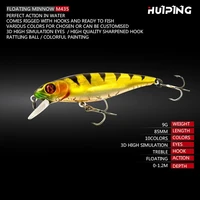 96g 85cm tackle outdoor crankbaits minnow lures winter fishing fish hooks floating minnow baits