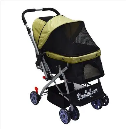 Портативная Складная Тележка для животных среднего размера Кошка Собака Тедди