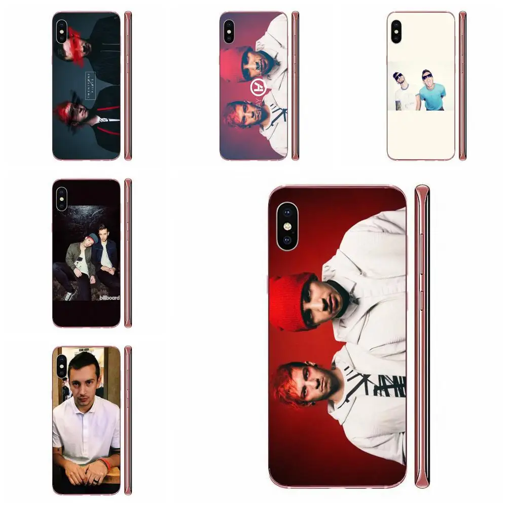 Модный ТПУ чехол Twenty One Pilots Josh Dun для Samsung Galaxy S8 S9 S10 S20 Plus A30 A30S A40 A40S A50 A50S | Мобильные