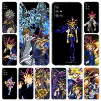 yu gi oh anime yugioh phone case for samsung galaxy a51 a71 a21s a12 a11 a31 a41 a52 a32 a72 a01 a02s silicone clear soft cover