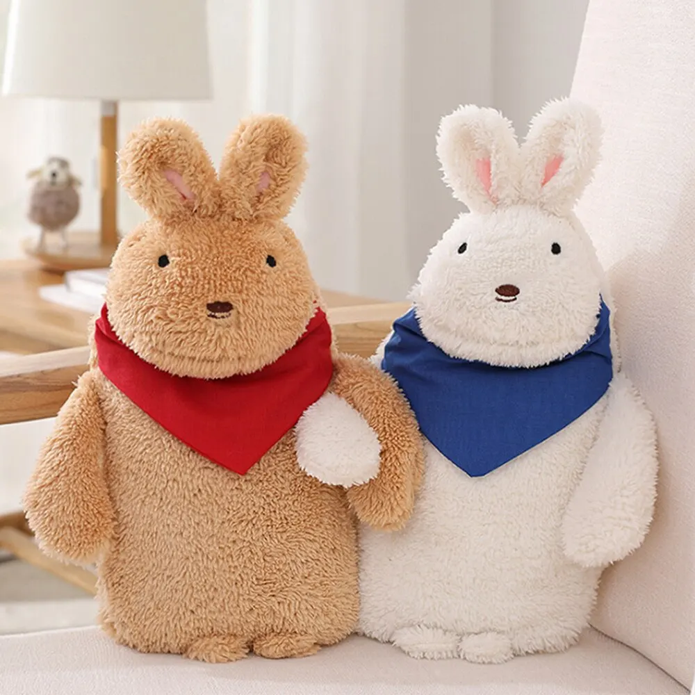 Мультяшная резиновая сумка для горячей воды грелка рук ног плюшевая