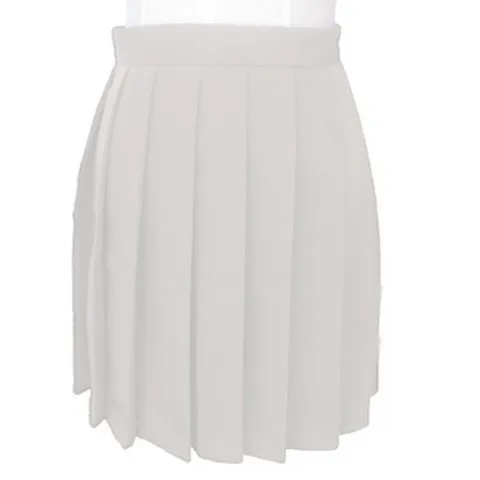

Women's Skirts Ladies Kawaii Pleated Cos Macarons Solid Color High Waist Skirt Female Korean Harajuku Clothing For Women Casual