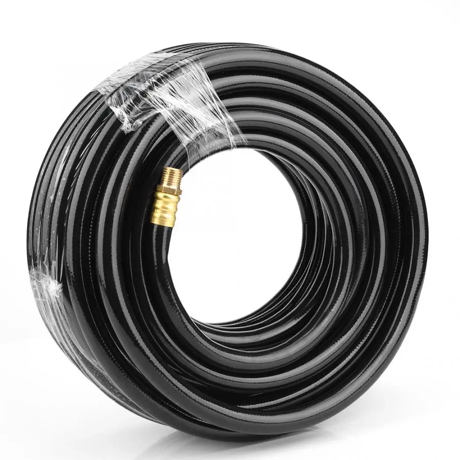 300 фунтов/кв. дюйм 15 м гибкий ПВХ Пневматический воздушный шланг с 25 частей