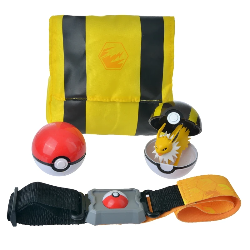 

TOMY Pokemon Go Game Charizard Pikachu Figurine Pokemon Clip N GO Carry Poke Ball Belt Set PVC Action Figure Toys For Kids Gifts