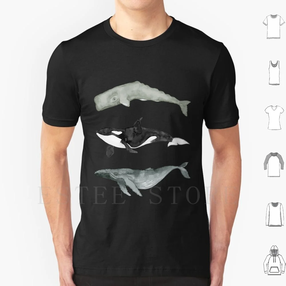 

Футболка мужская с рисунком Кита, хлопковая майка, 6xl, с горбом, морским и пляжным принтом, с рисунком Кита, для мальчиков