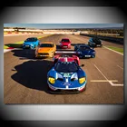 Картины на холсте Ford Ти GT Mustang Fiesta ST Focus RS Fiesta ST постеры для автомобиля настенные художественные принты для декора гостиной