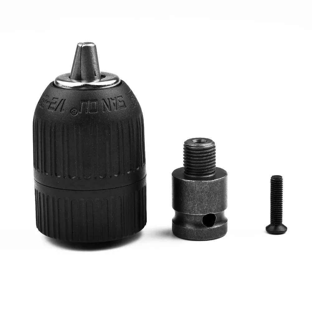 

Drill Chuck 2-13mm To 1/2" - 20UNF Thread With SDS Plus Adapter High Speed Steel Drill Chuck Adaptor High Quality Drill Chuck