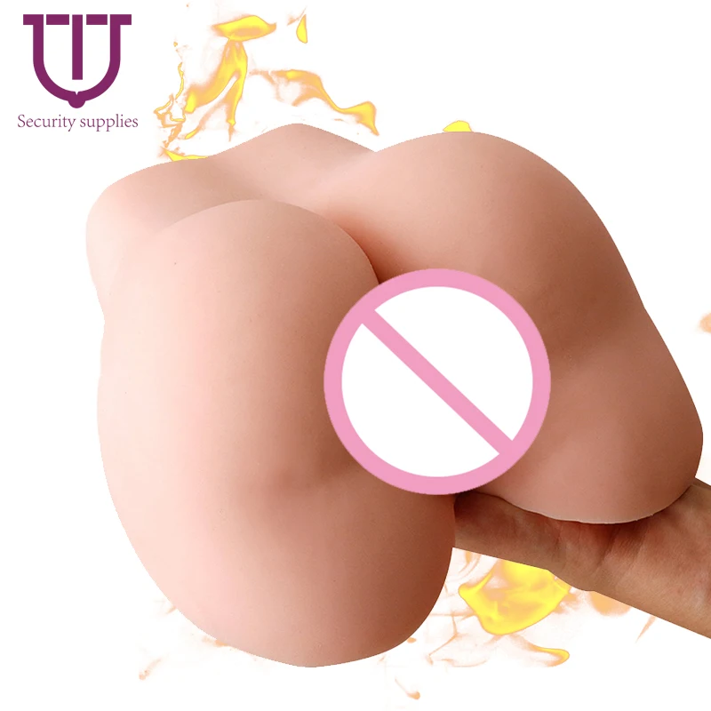 TIT male masturbation device full silicone entity doll Yin buttocks inverted mold butt simulation texture plane cup sex toy | Красота и