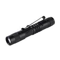 flashlight pen torch super small mini aaa xpe r3 led lamp belt clip light pocket torch with holster