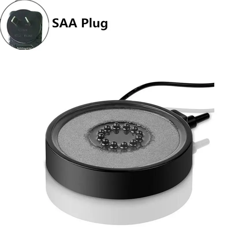 SAA Plug 1,5 Вт Красочный Водонепроницаемый погружной светильник для аквариума, воздушный насос для аквариума, декорированная лампа - Цвет: SAA Plug