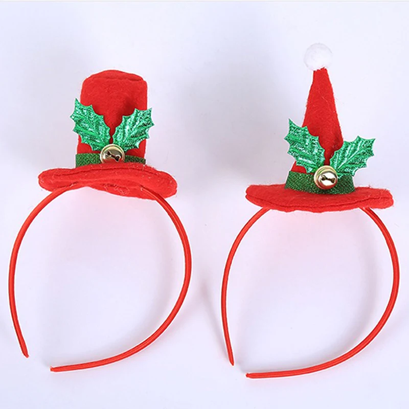 Рождественская Шапка Повязка На Голову рождественские украшения аксессуары для