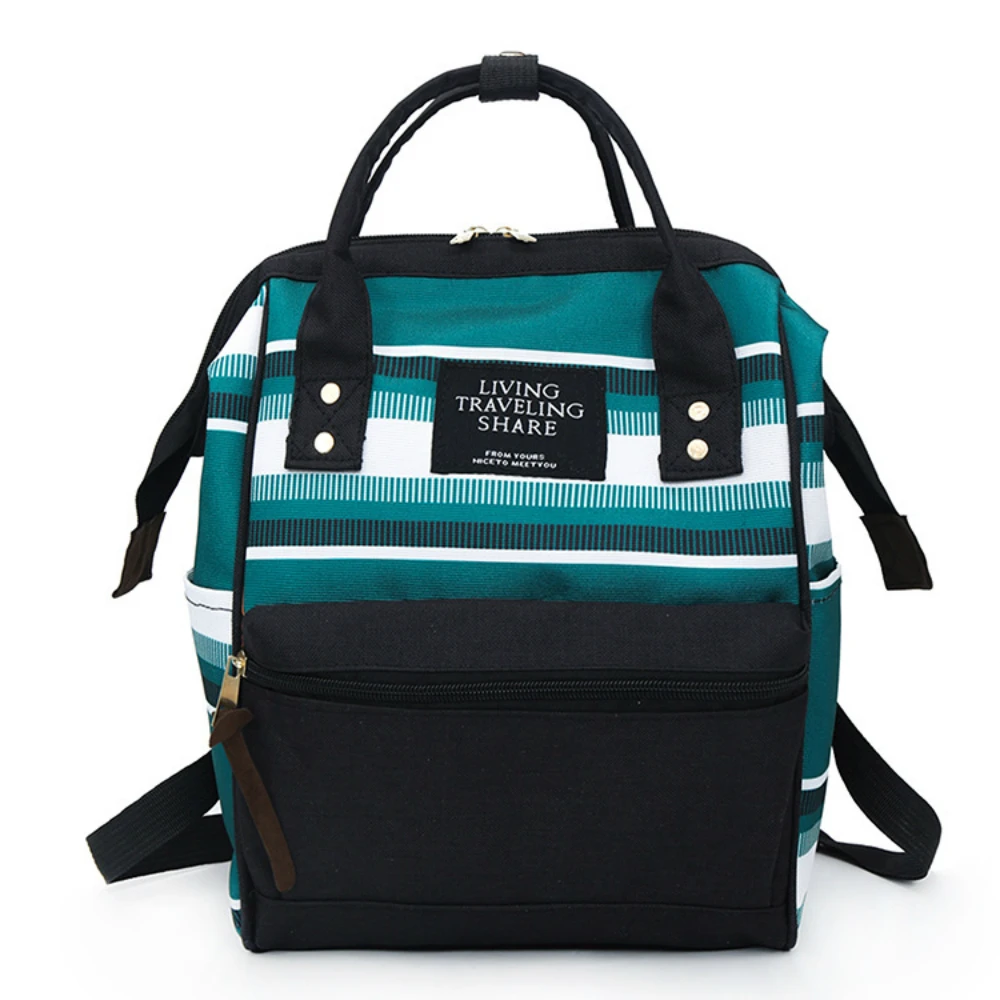 Женский холщовый дорожный рюкзак в Корейском стиле вместительная школьная сумка