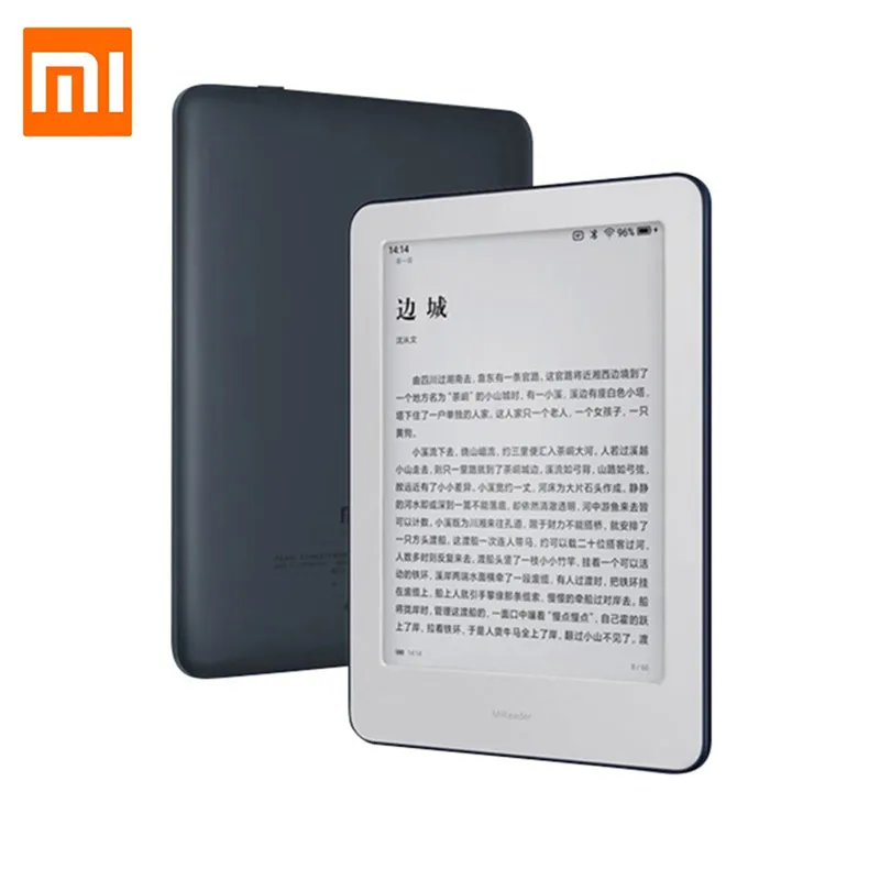 

Планшет Xiaomi MiReader, 1 ГБ ОЗУ 16 Гб ПЗУ, интеллектуальный офисный планшет 6 дюймов, сенсорный HD, E-ink, экран для электронных книг, планшет Android 8,1