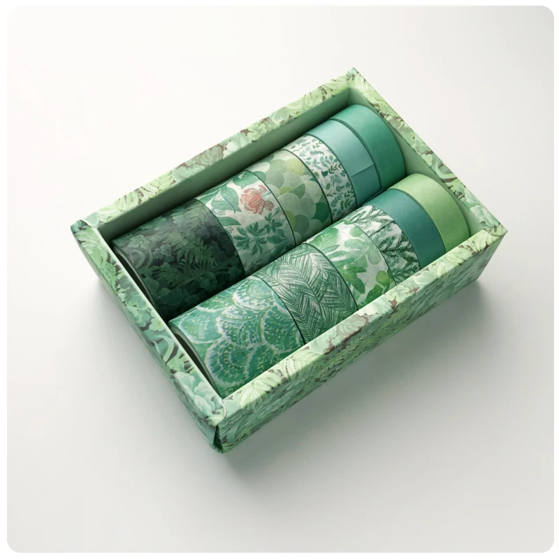 

12Pcs/Set 300cm Combination Journal Washi Tape Series Washi Tape Diy Diary Masking Tape Cute Stickers Stationery Supplie