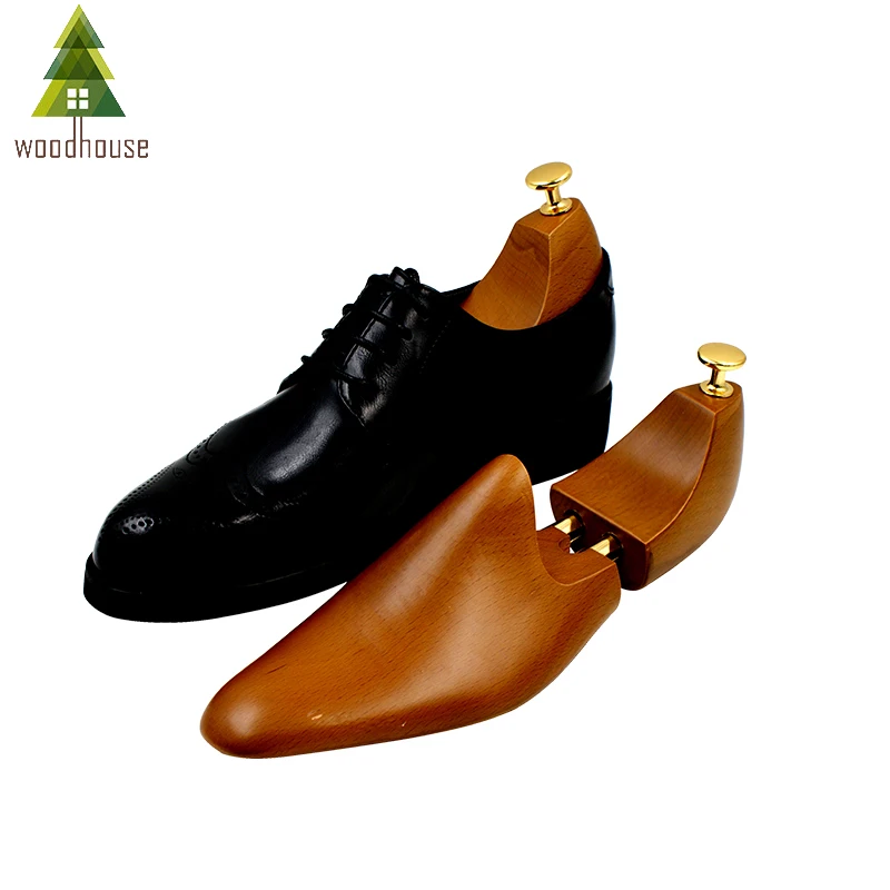 Woodhouse Men's and Women's Shoe Trees Twin Tube Adjustable Natrual Beech Wood Tree | Обувь