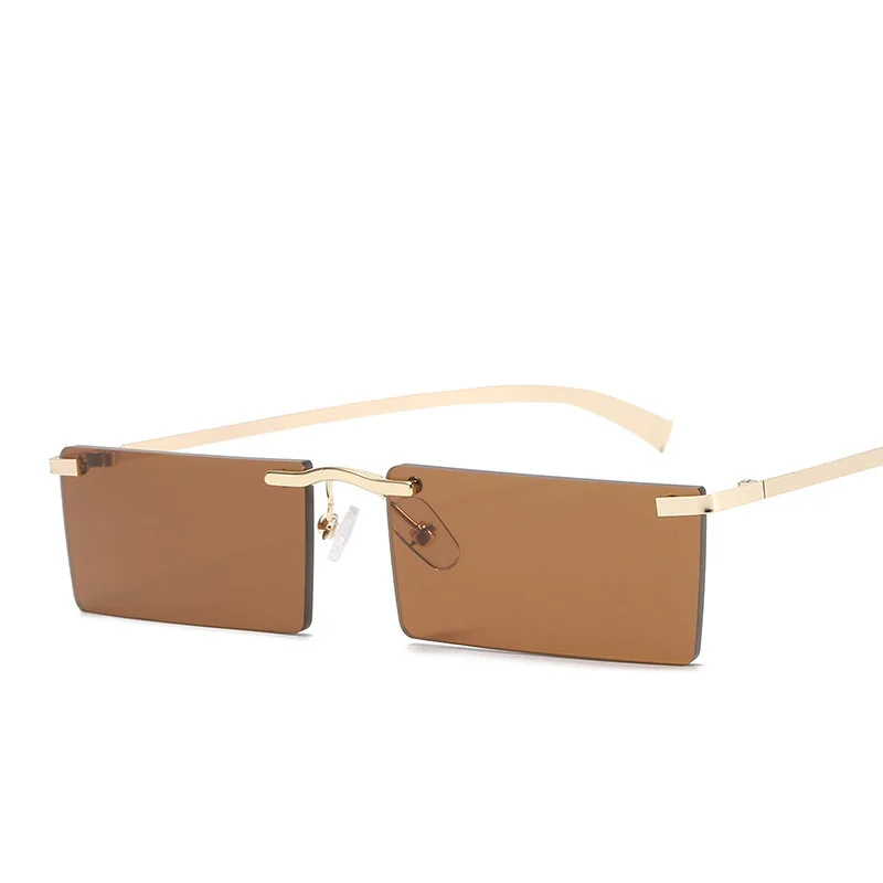 

Fashion Rimless Sunglasses Women Simple Luxury Designer Glasses Eyewear Female Lunette Gafas Vintage Eyeglasses oculos feminino