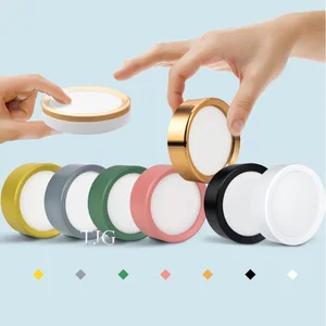 Ультратонсветодиодный потолочная Светодиодная лампа с поверхностным креплением, 9 цветов, 3 Вт, 5 Вт, 7 Вт, 9 Вт, 12 Вт, 15 Вт, 20 Вт, декоративная потолочная лампа для дома, гостиной, 220 В переменного тока