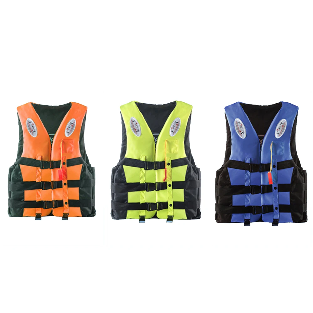 

Adults Life Jacket Aid Vest Kayak Ski Buoyancy Fishing Boat Watersport Boating Drifting Swimming Ski Sports Survival Jacket Vest