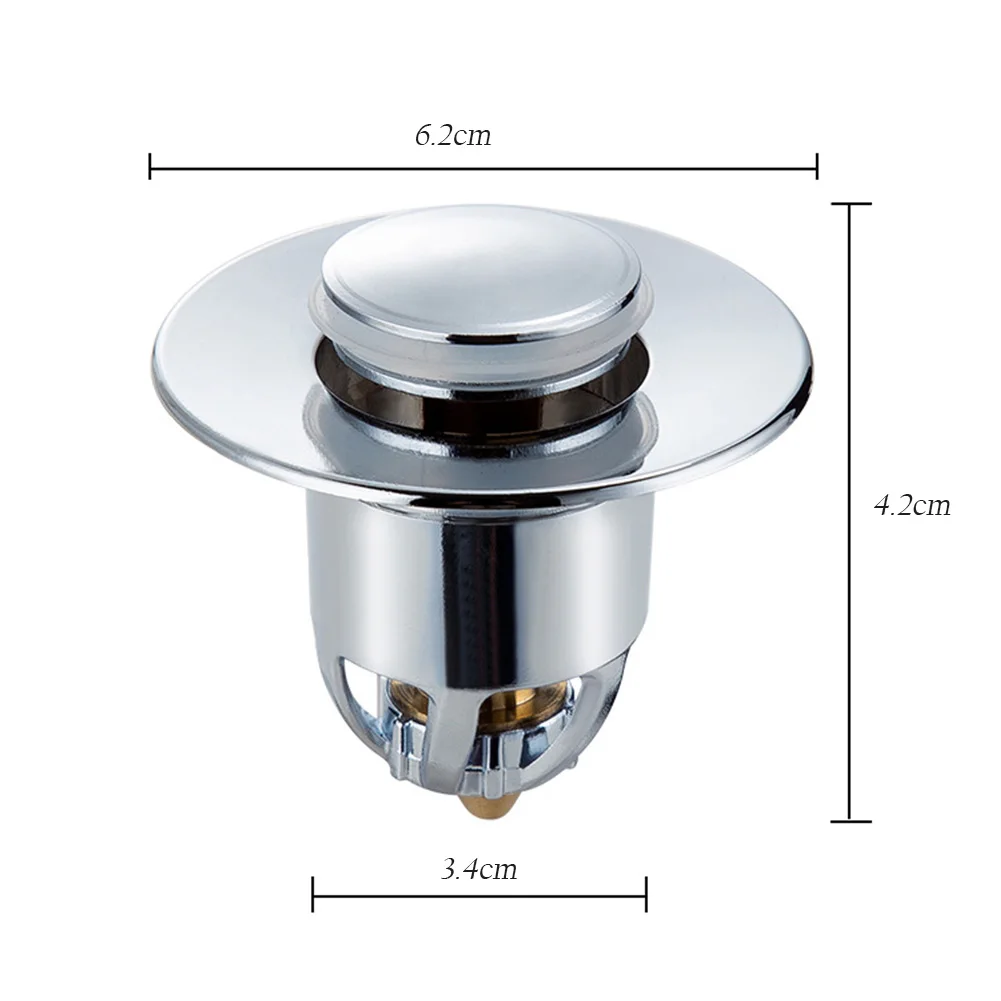 

Universal Bounce Core Basin Pop-up Drain Filter Shower Sink Strainer Plug Hair Catcher Bath Stopper Kitchen Accessories