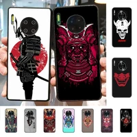 yndfcnb japanese samurai oni mask phone case for huawei mate 20 10 9 40 30 lite pro x nova 2 3i 7se