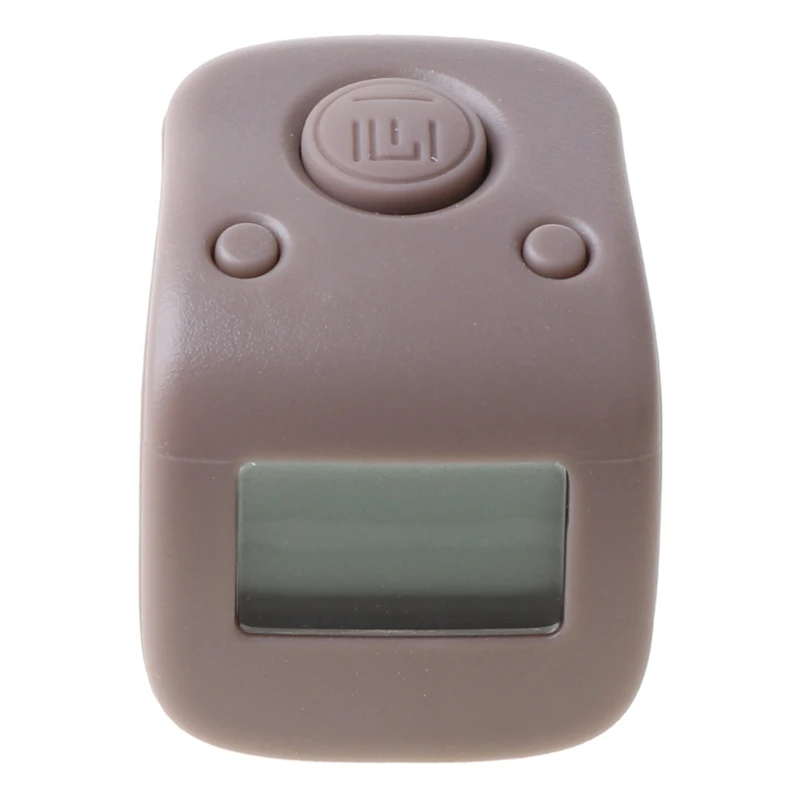 

2021 New Digital LCD Finger Ring Tally Counter 6Digit beads Prayer Counter Clicker