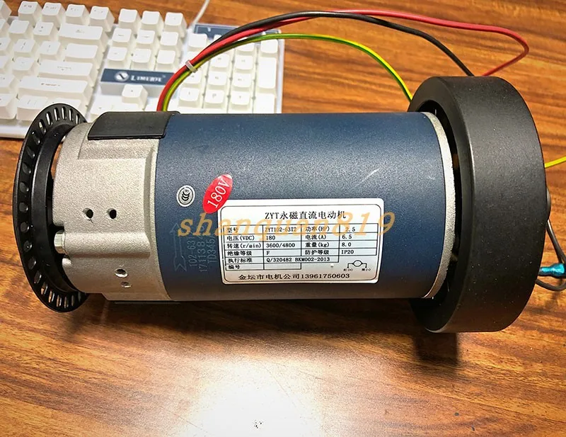 Беговая дорожка yb-750as 4600об/мин, универсальный мотор, двигатель постоянного тока 180 в, двигатель вместо ZY102-4