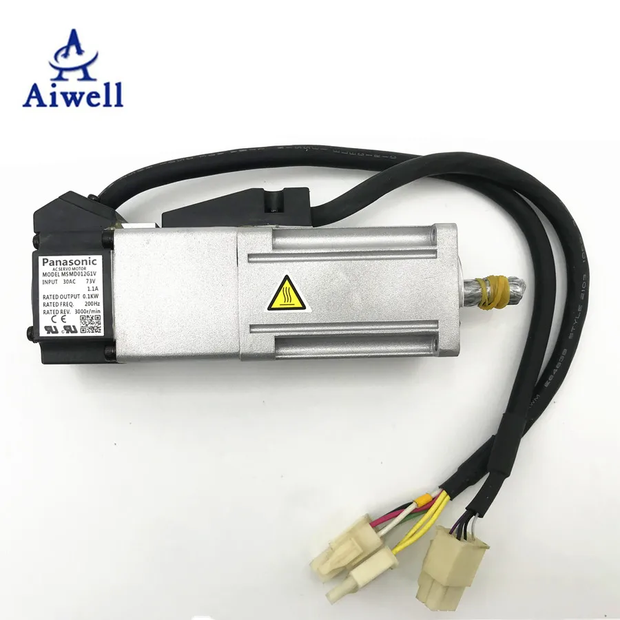 

0,1 кВт для Panasonic серии MSMD, серводвигатель переменного тока Минас A5 MSMD012G1V