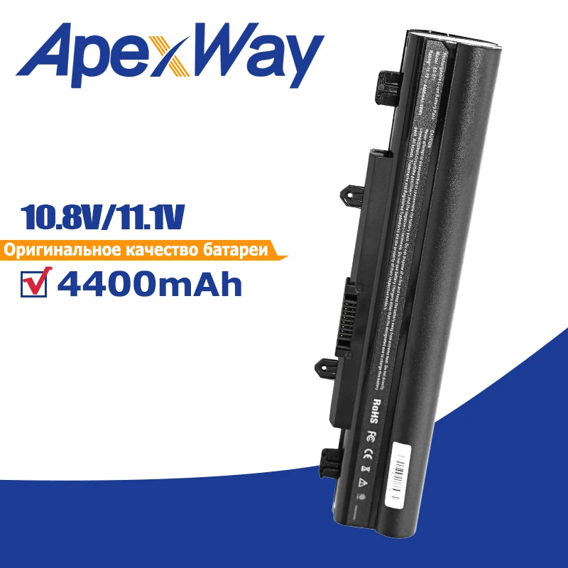 

Apexway 6 Cells AL14A32 Battery For Acer Aspire E1-571 E1-571G E5-421 E5-471 E5-511 E5-571 E5-571P E5-551 E5-521 V3-472 V3-572